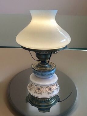 Quoizel 1978 Hurricane Gone With The Wind 3-Way Table Lamp EUC
